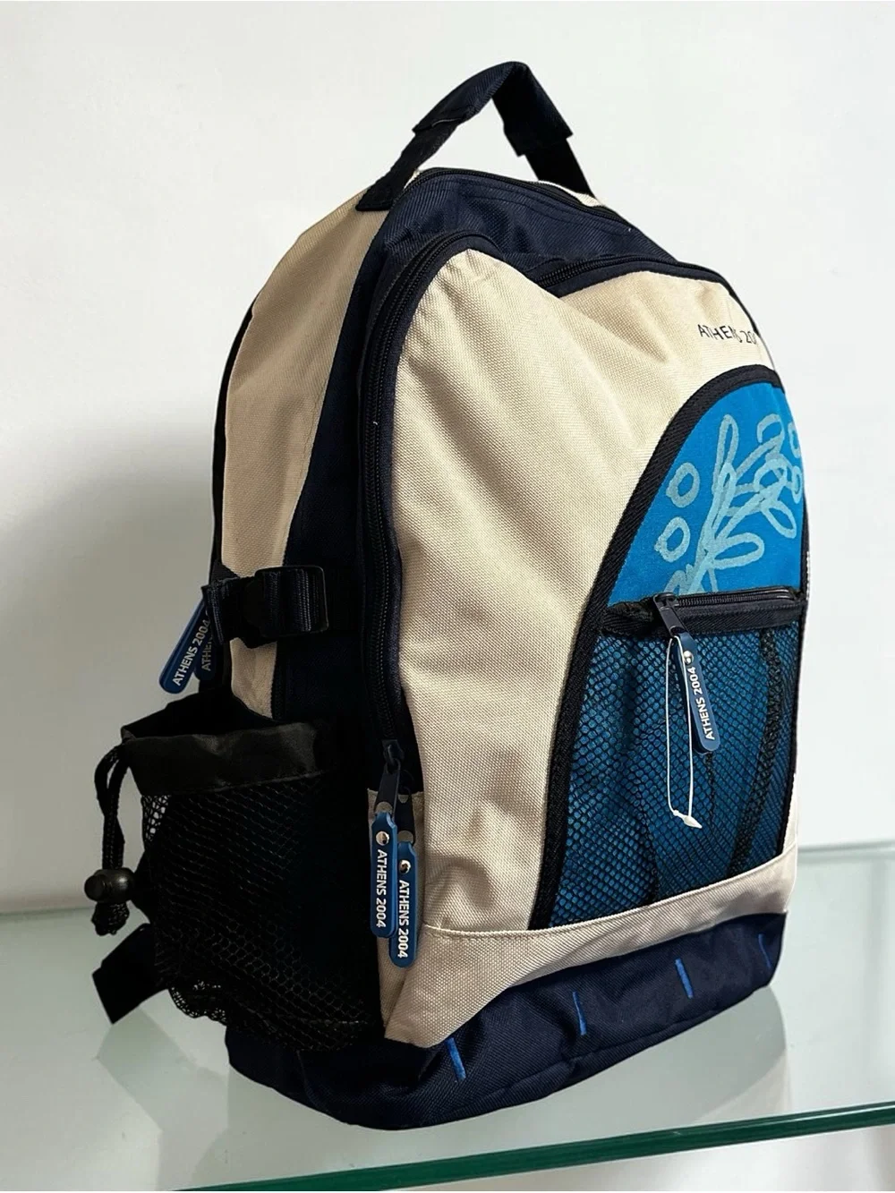 Athens Olympics 2004 Original Licensed Backpack New